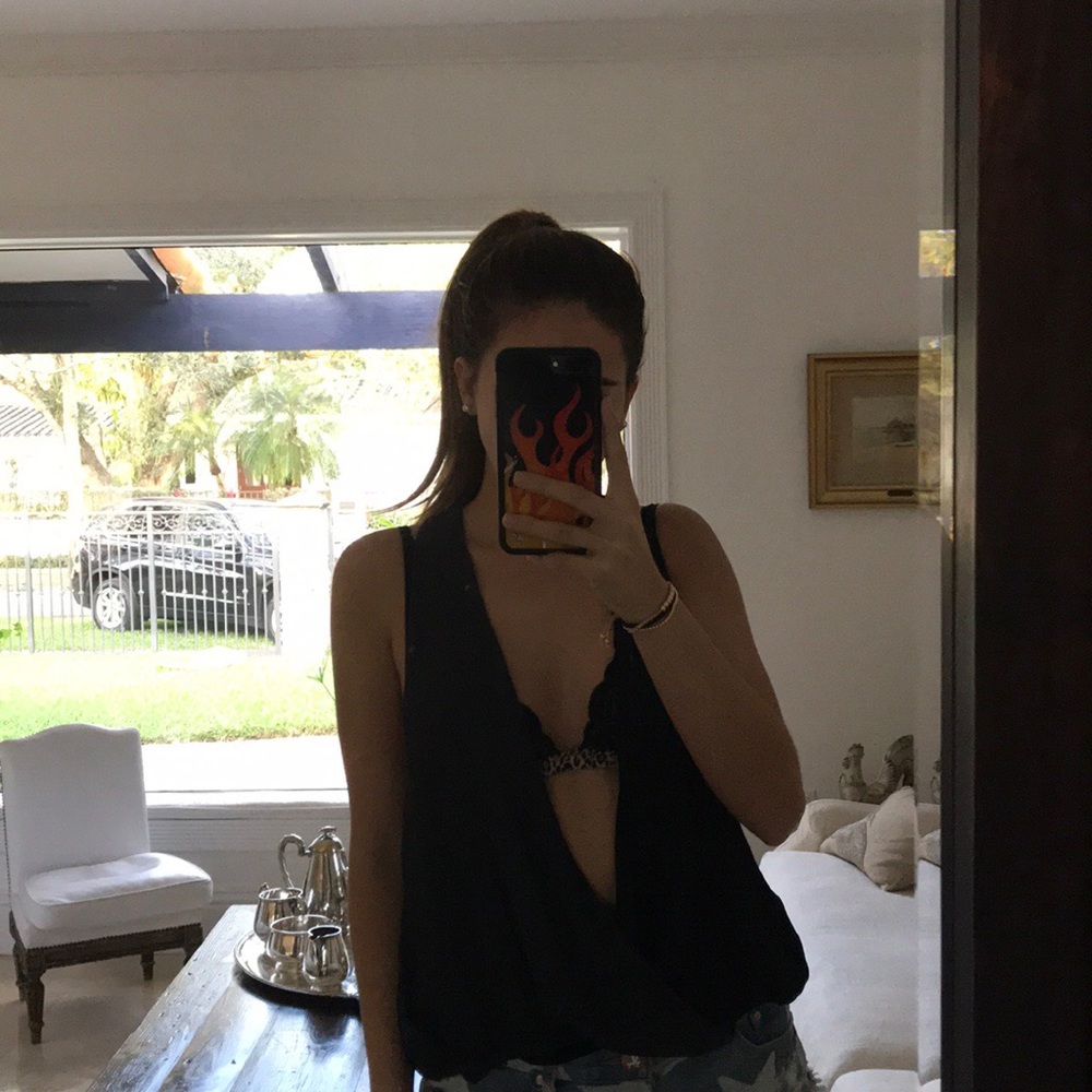 Black multi use shirt